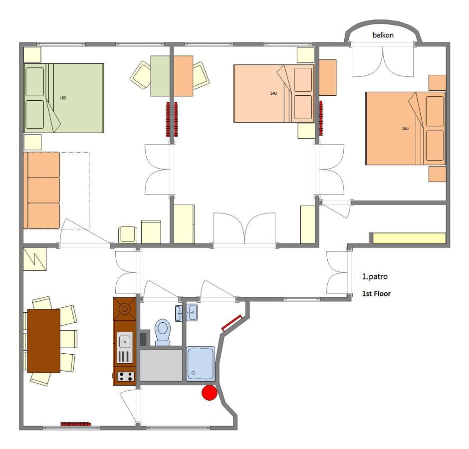 Appartement For Celebrations Spacious 3bdr With Balcony *